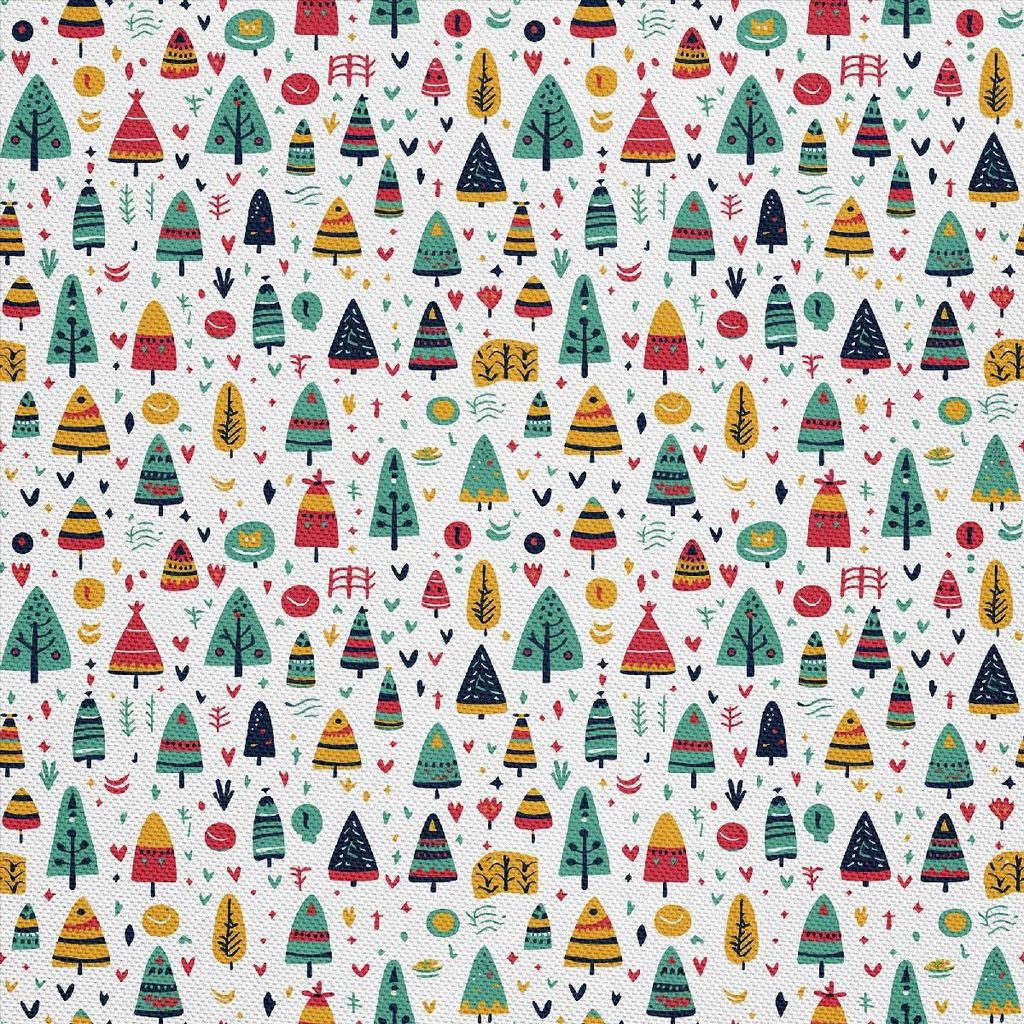 OUTDOOR DEKOSTOFFE OXFORD - Motiv Weihnachtsferien | DX1913