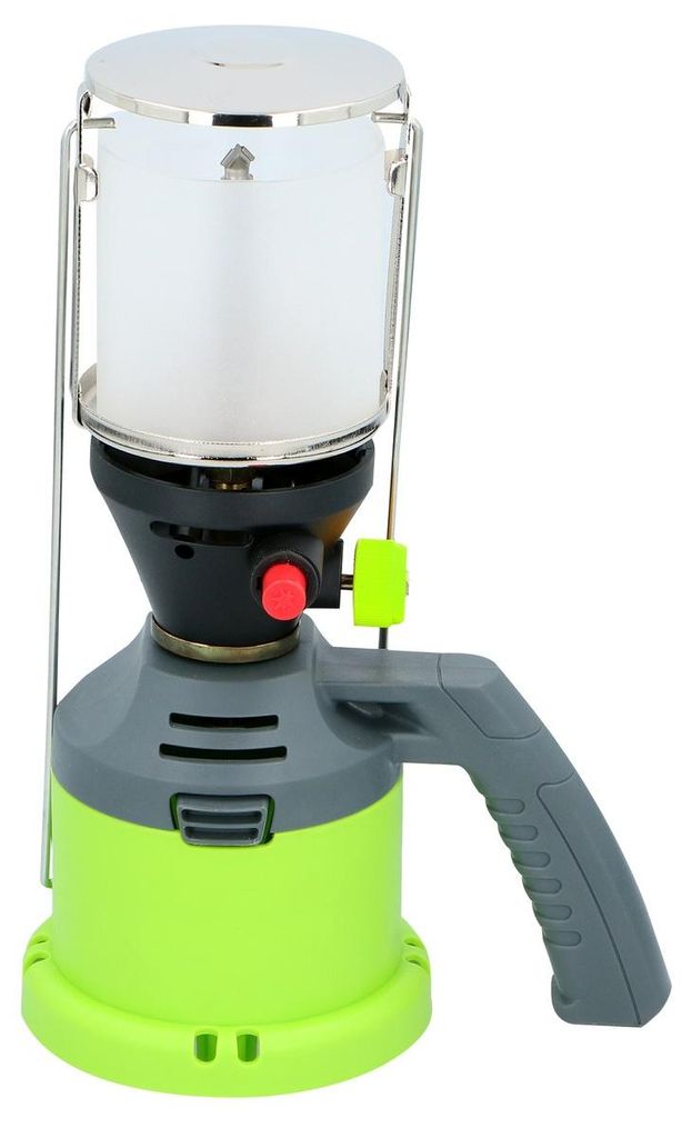 Kinzo Gaslampe Inkl. 3 Gaskolben - für Camping und Outdoor Produktbild 