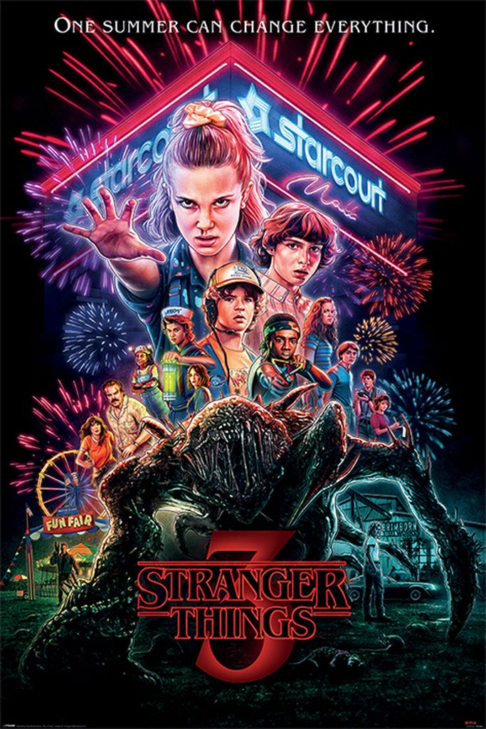 Stranger Things 3 - Summer of 85 - Poster Affiche Image du produit 