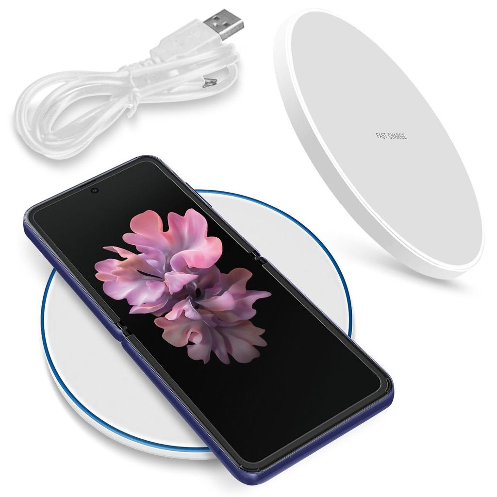 Schnell Ladegerät für Samsung Galaxy Z Flip QI Wireless Produktbild 