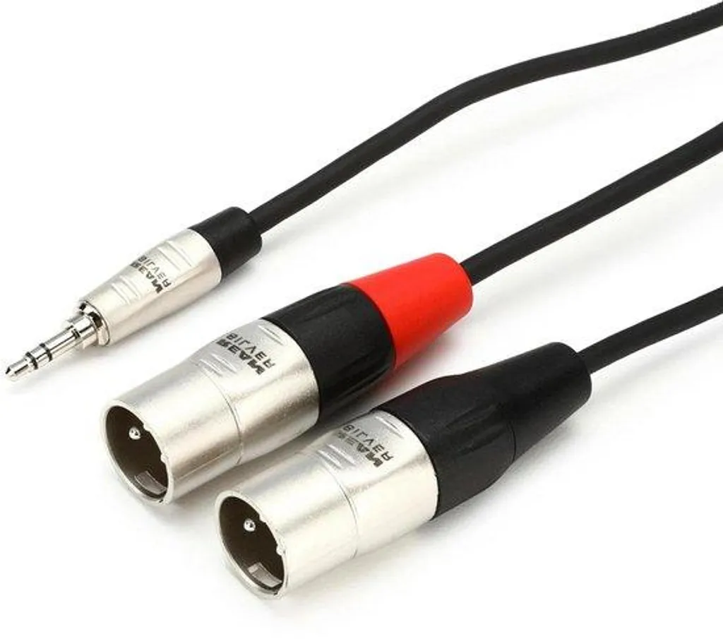 Câble pour brancher Smartphone sur Table de Mixage - Mini-jack XLR 3m