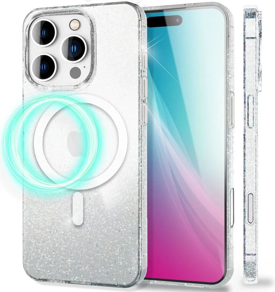 YINLAI Cover per iPhone 16 Pro Max, Magnetica Compatibile