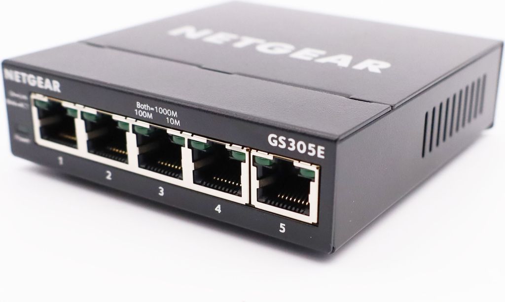 NETGEAR GS305E Managed Gigabit Ethernet (10/100/1000) Produktbild 