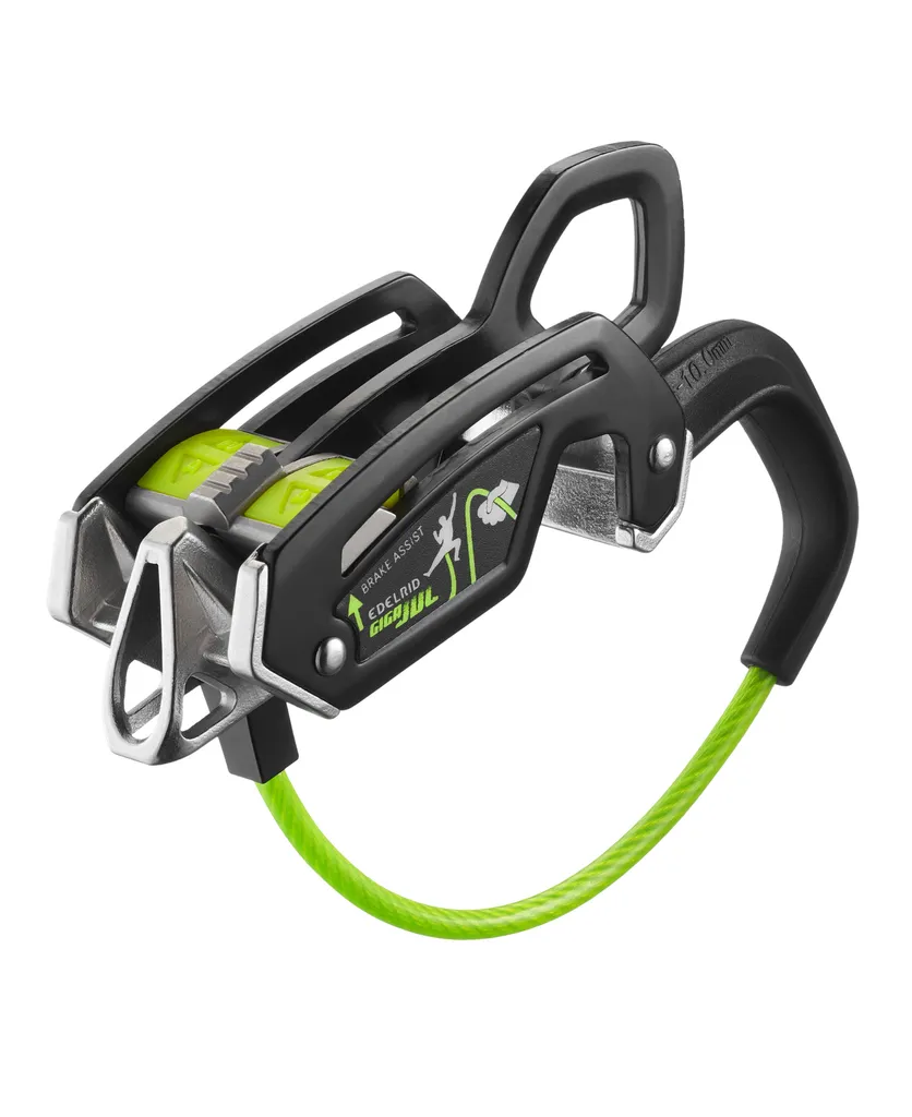Assureur Giga Jul EDELRID : Fini les Torsions de Corde et le Freinage Difficile