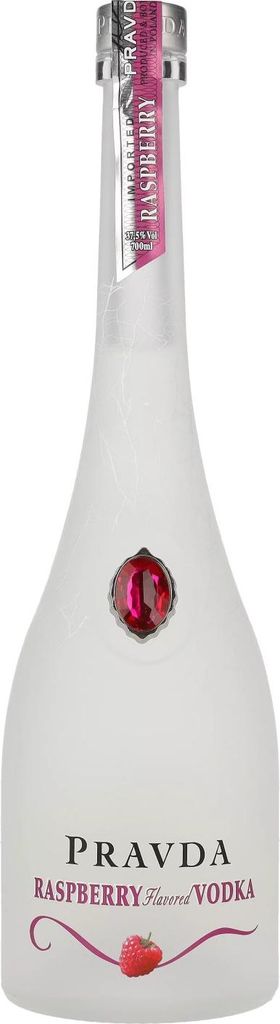 Pravda RASPBERRY Flavored Vodka 37,5% Vol. 0,7l