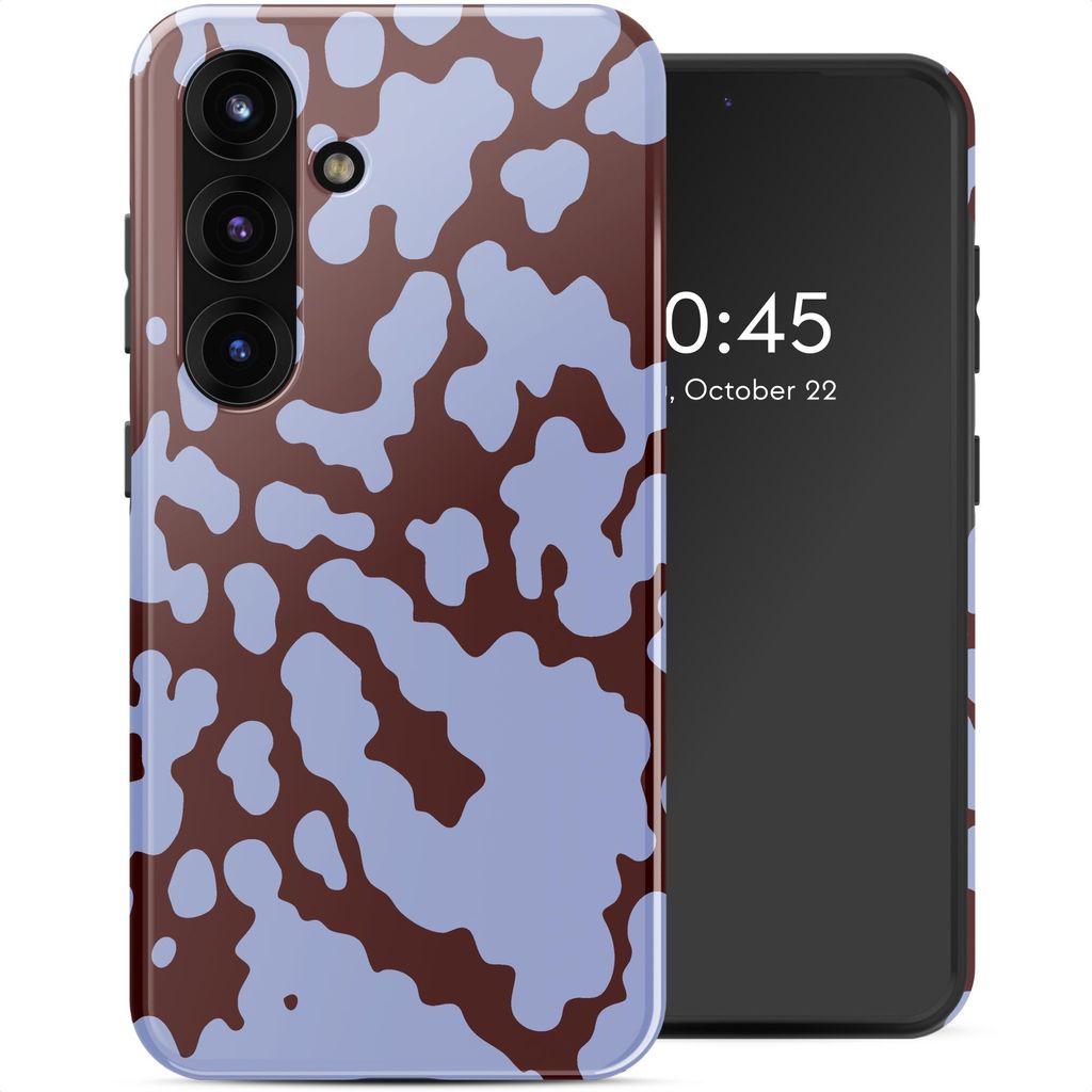 Selencia Vivid Rückabdeckung mit MagSafe Samsung Galaxy S25 - Moo'd Lavender Glow