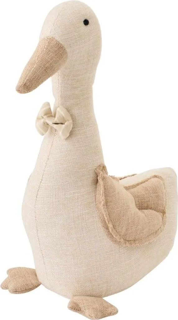 Arrêt de Porte Canard J-Line Beige - Solution Déco contre les Chocs aux Murs