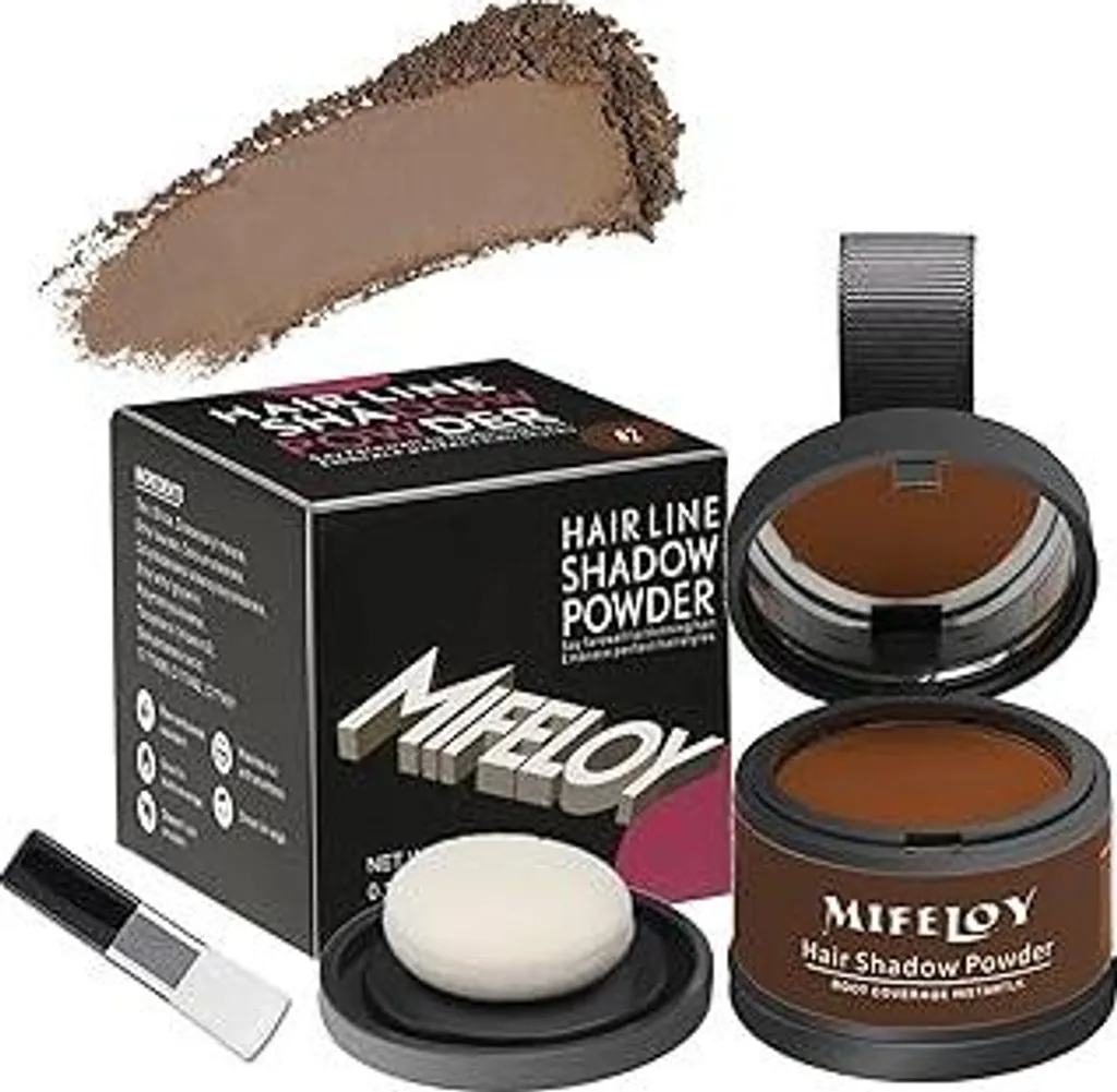 Trucco Waterproof Capelli MIFELOY: Infoltimento Istantaneo Marrone
