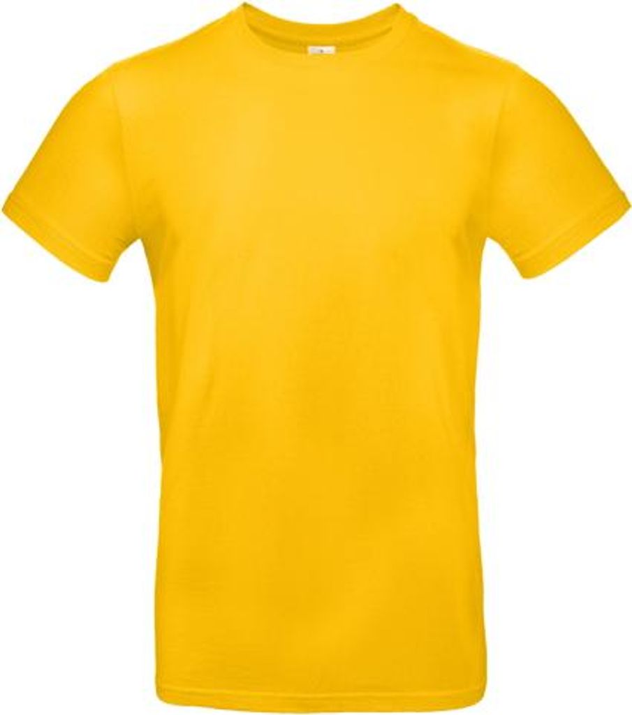 Herren-T-Shirt, Kurzarm - B&C #E190 - gold - Größe L