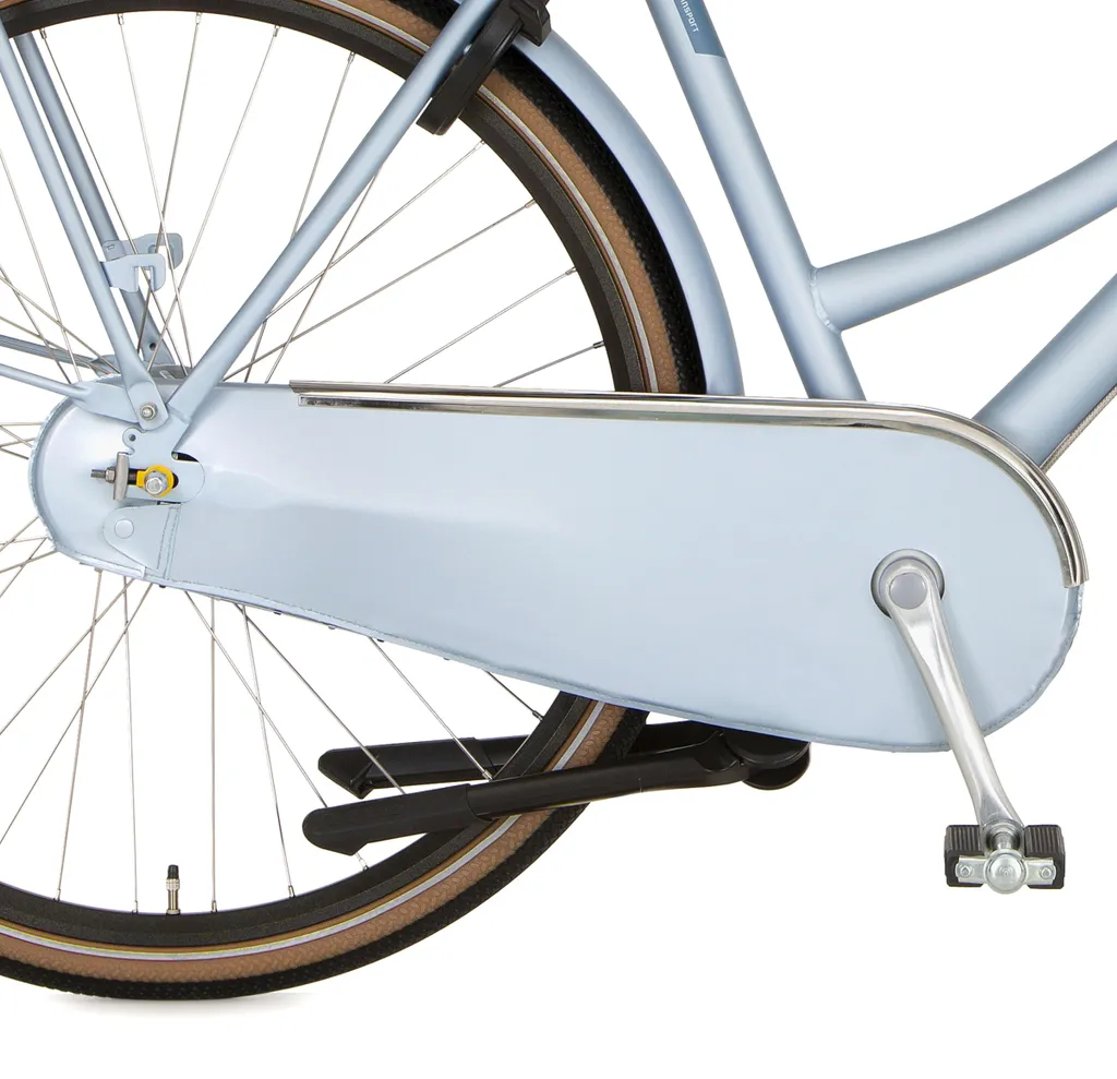 Protège-chaîne bleu métallisé Cortina U4 rigide pour 7V