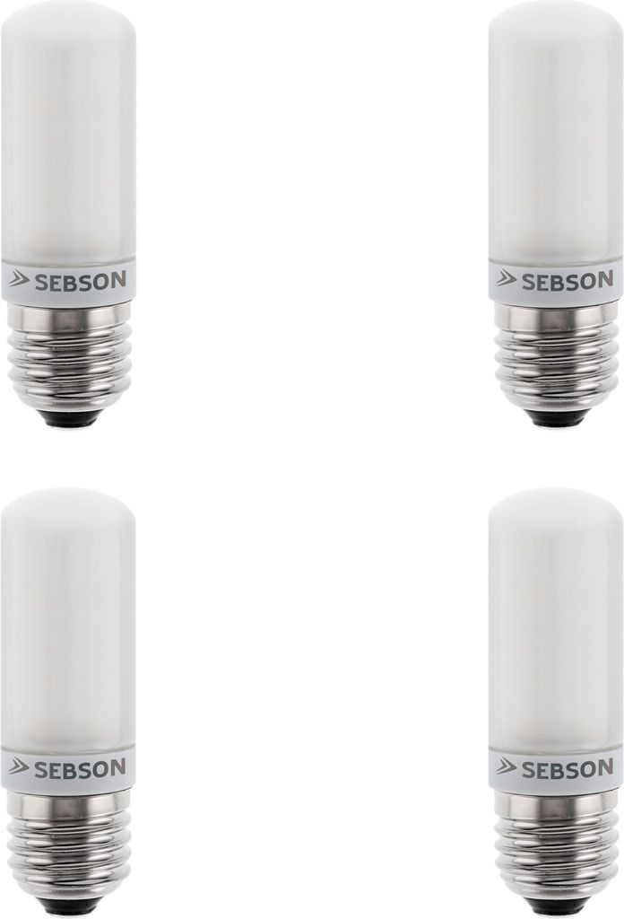 E27 LED Leuchtmittel warmweiß - 4x Lampe 4W 400lm 230V Produktbild 