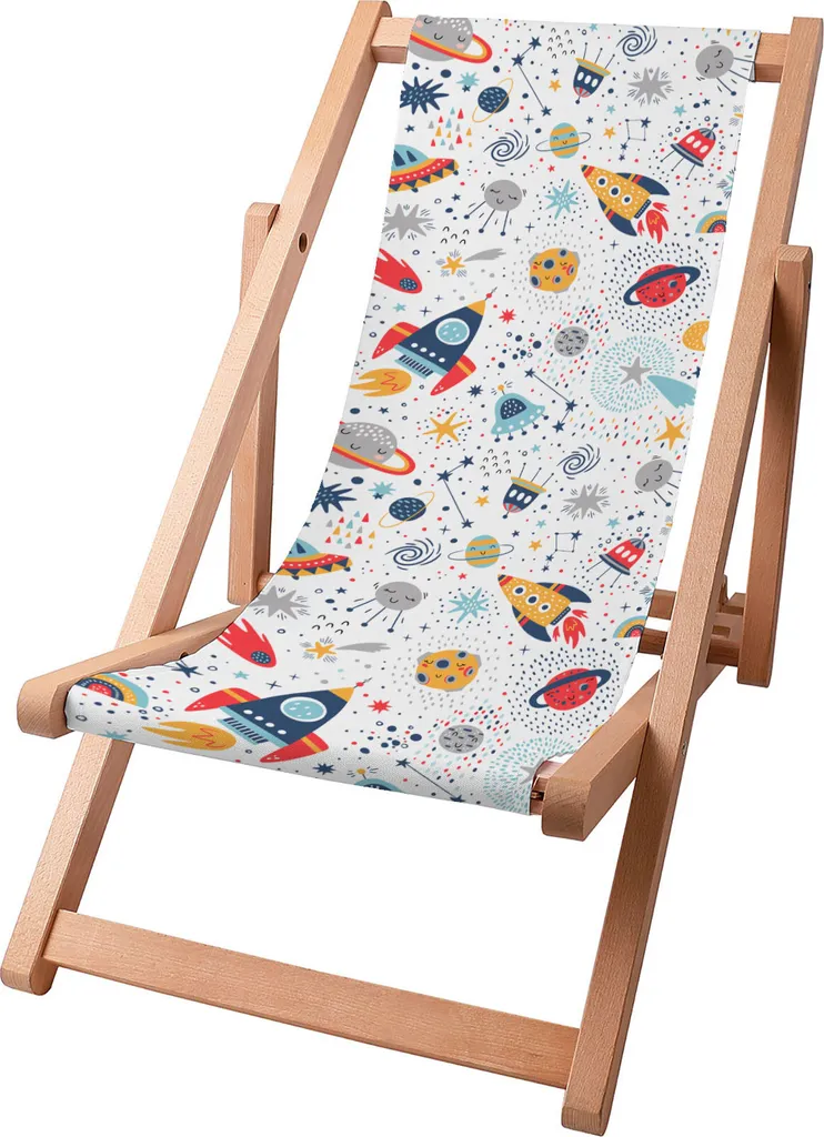 Sdraio per Bambini Dreamroots in Legno Faggio 130kg It's Fun in Space