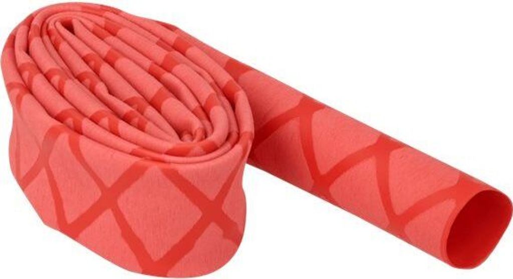 DELOCK Schrumpfschlauch X-Muster rutschfest 1 m x 15 mm rot Zdjęcie produktu 