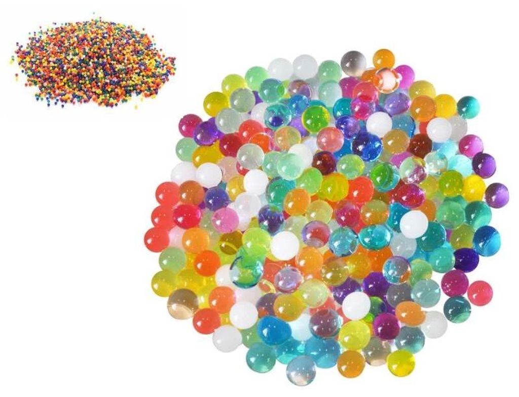 Perles d'eau - perles de gel pour vase 10 x 5 g Image du produit 