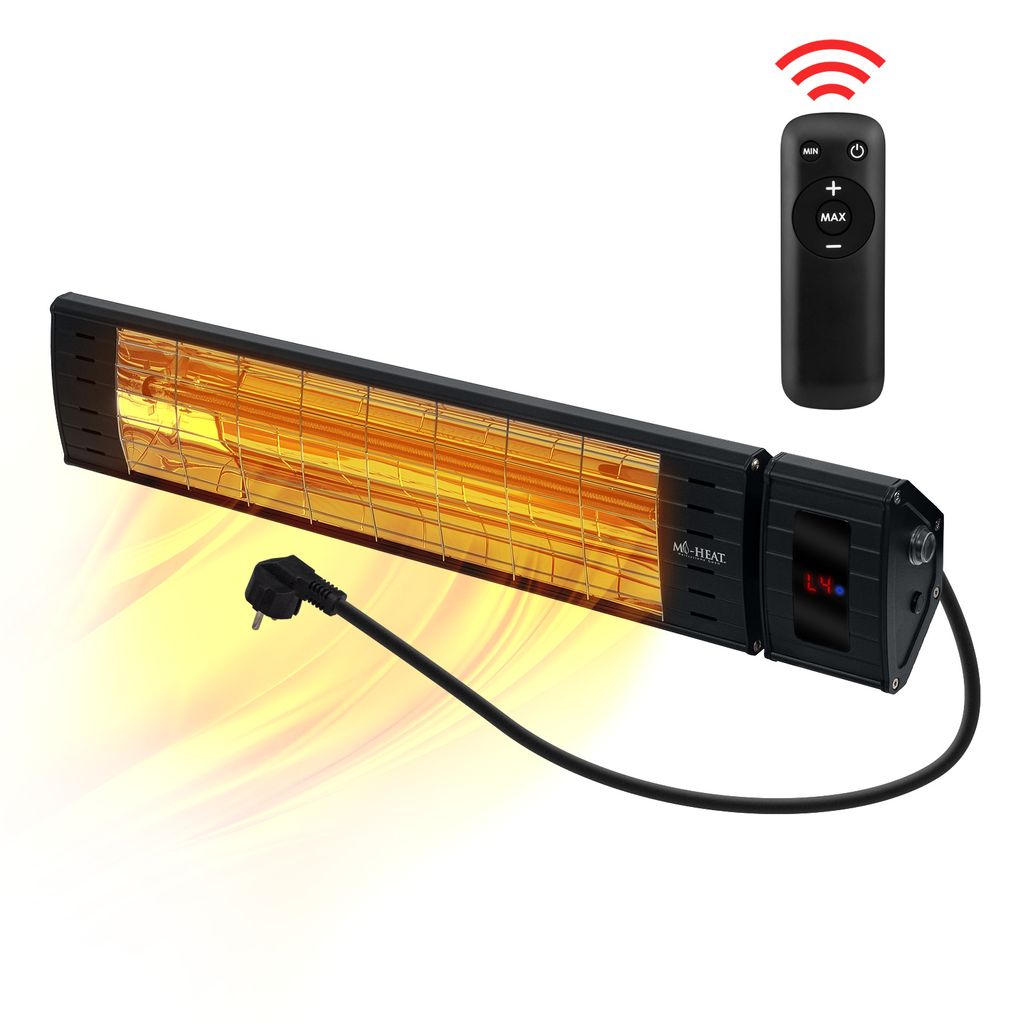 Tappetino Riscaldante A Infrarossi Mi-Heat 40x50cm - Con Pedale, 4 Livelli Di Calore, Timer 3 Ore