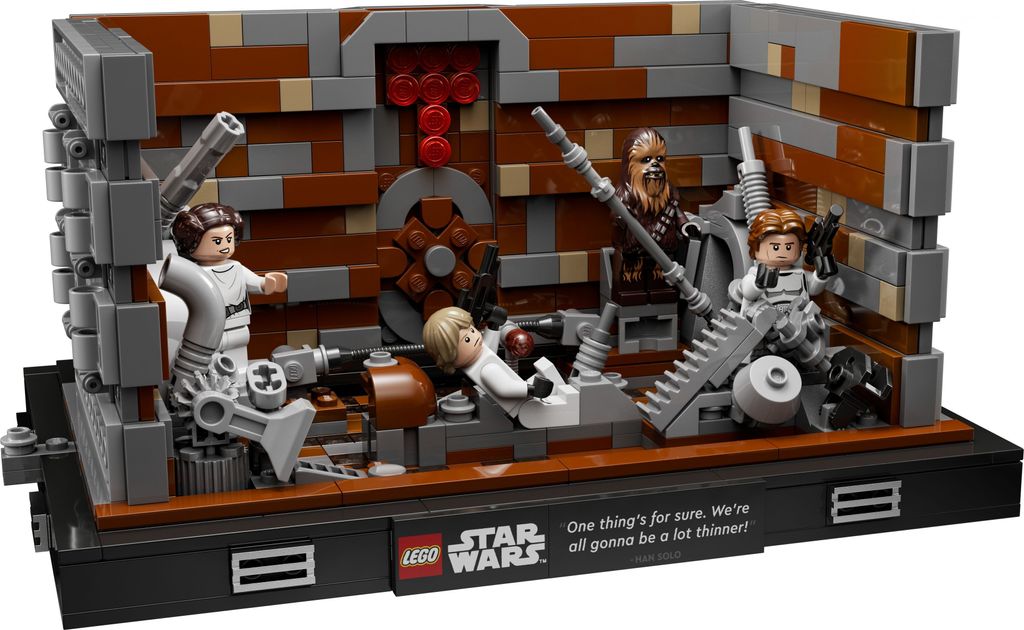 LEGO Star Wars 75339 Diorama Broyeur de déchets Image du produit 