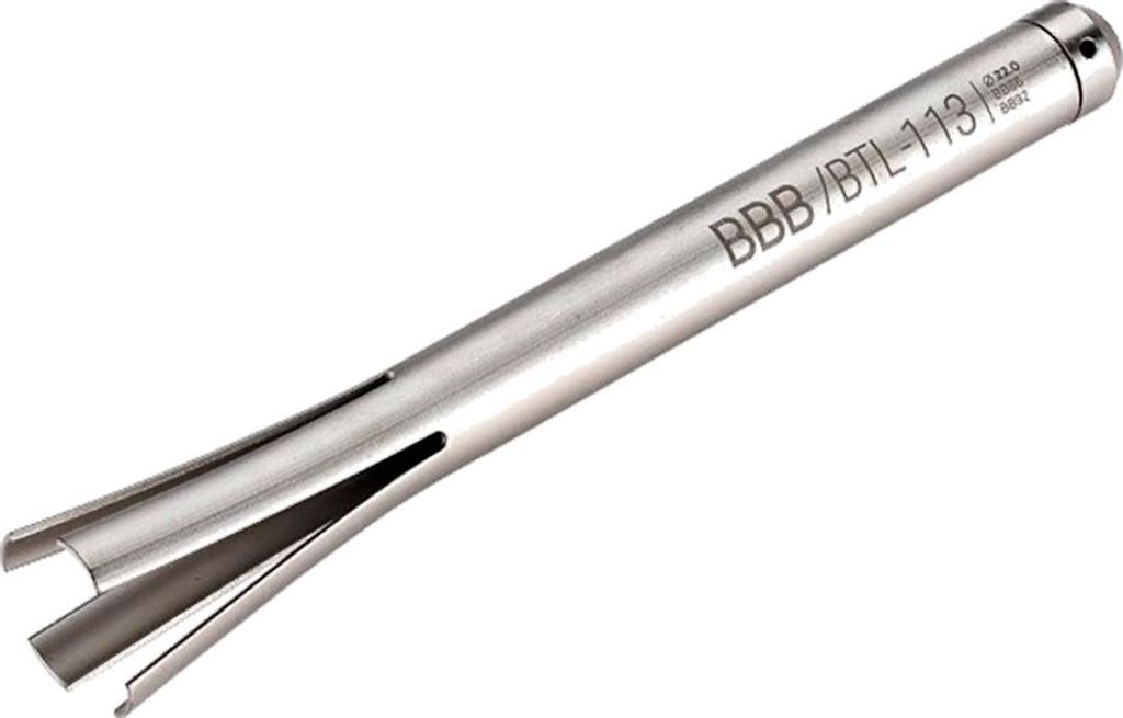 BBB Cycling Steursatzchalenaustrieber CupOut 22 mm silber - präziser Außenrin...