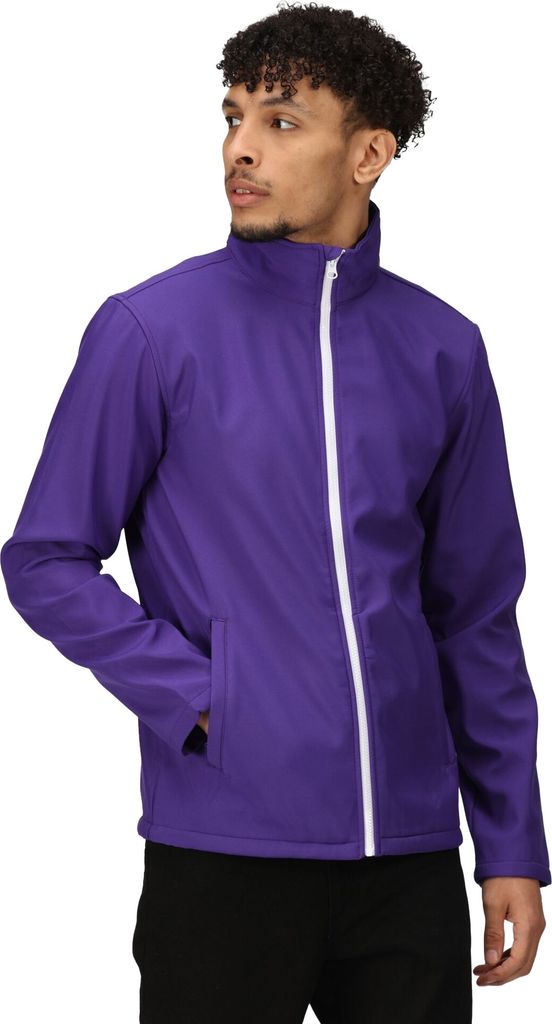 Regatta Herren Softshell-Jacke Ablaze, bedruckbar RG3560 (S) (Rot/Schwarz)