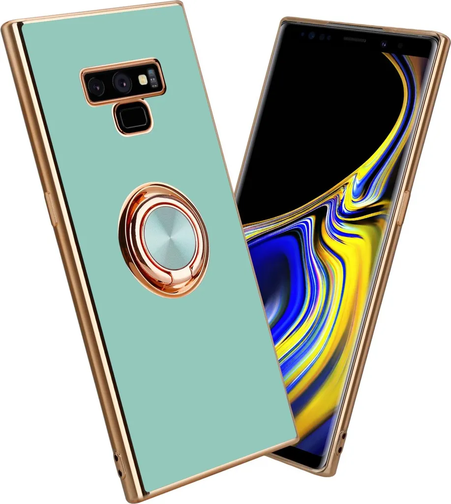 Cover Samsung Note 9 Antiurto: Magnetica, Protezione Camera, Turchese