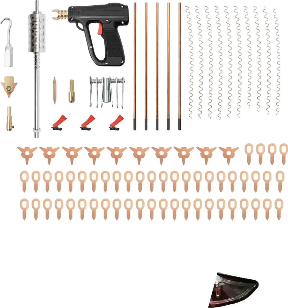 Set di strumenti per la riparazione delle ammaccature, 86 parti, design facile da usare, 86PCS