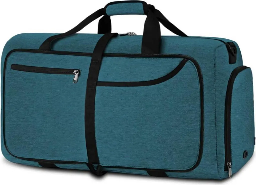 Borsa Palestra Grande 65L NEWHEY con Scomparto Scarpe Nero