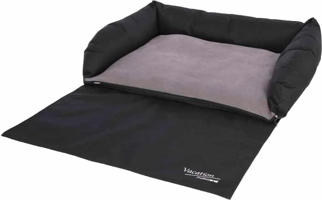 Couchage voiture chien Kerbl 95x75x16 cm avec rebord de protection