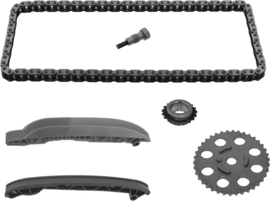 Kit chaîne de distribution renforcé avec tendeur pour FORD Fiesta 5