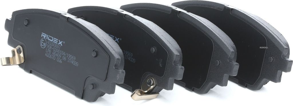 RIDEX Bremsbeläge Satz Vorne für MAZDA 3 Schrägheck (BM, BN) 402B0887