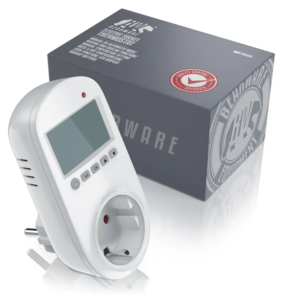 Thermostat de Prise pour Chauffage et Climatisation avec Programmateur - 7