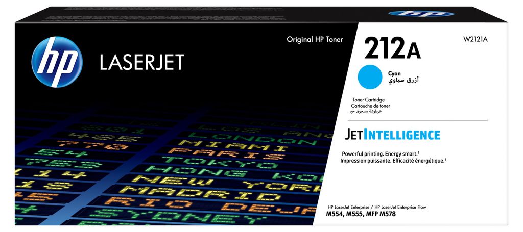 Original HP 212A Cyan Toner Cartridge (W2121A) for HP Color Immagine del prodotto 