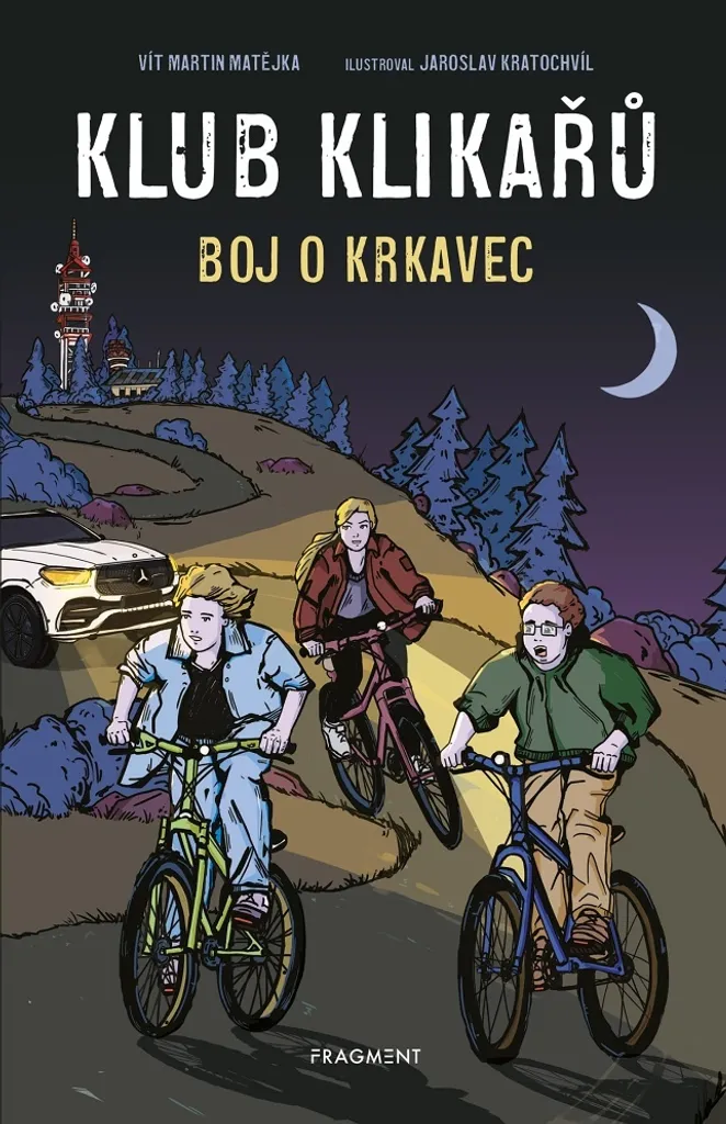 Roman Jeunesse Klub Klikařů Boj o Krkavec Édition Collector Illustrée