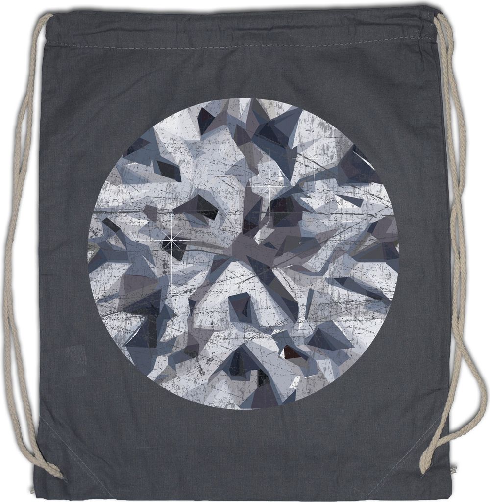 Urban Backwoods Diamond V, Turnbeutel, Farbe: Grau