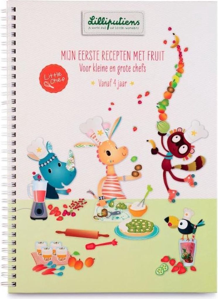 Lilliputiens Rezeptbuch Meine ersten Rezepte mit Obst" - DE *"