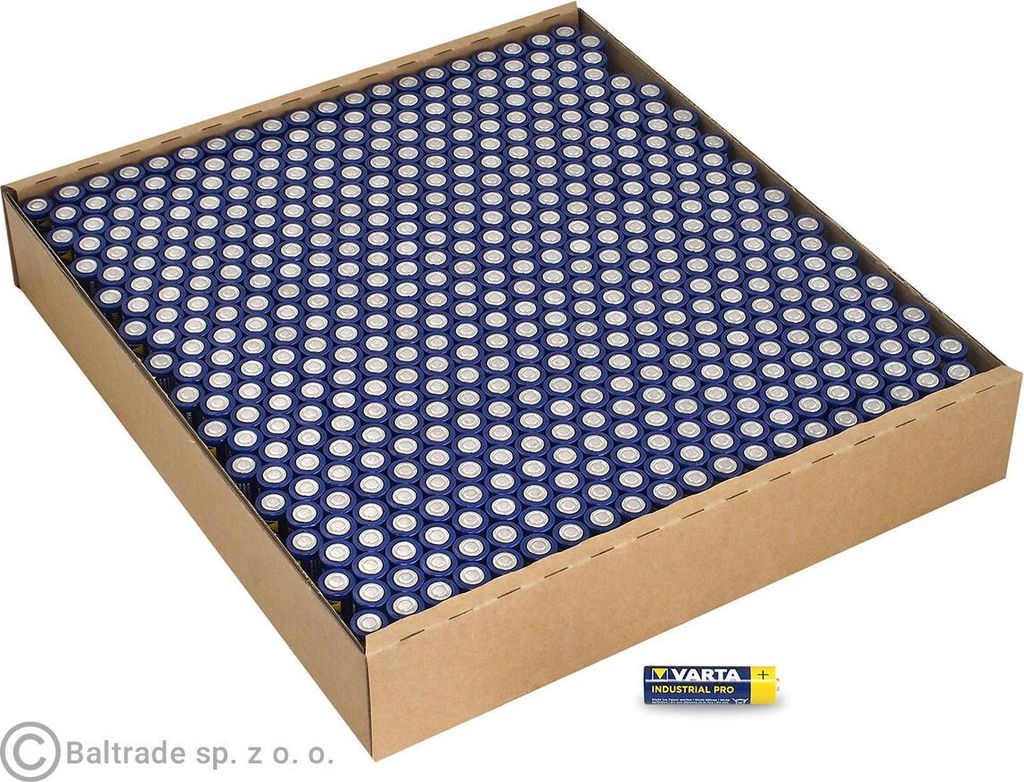 Batteria alcalina industriale Varta R-03 LR03 AAA Immagine del prodotto 