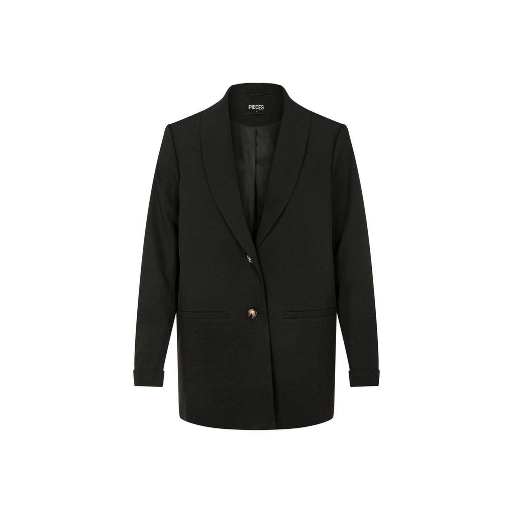 Pieces Size Loose Blazer Schwarz M Frau Schwarz M Produktbild 