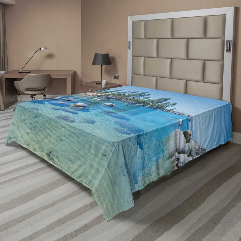 Lenzuolo ABAKUHAUS Earth Art Paesaggio Montano - 260x228 cm