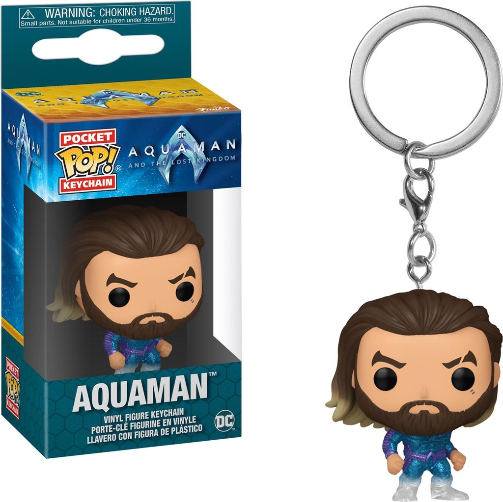 Aquaman - Schlüsselanhänger Funko Pocket POP! Keychain Produktbild 