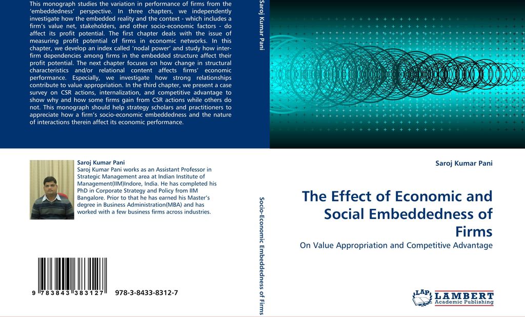The Effect of Economic and Social Embeddedness of Firms
