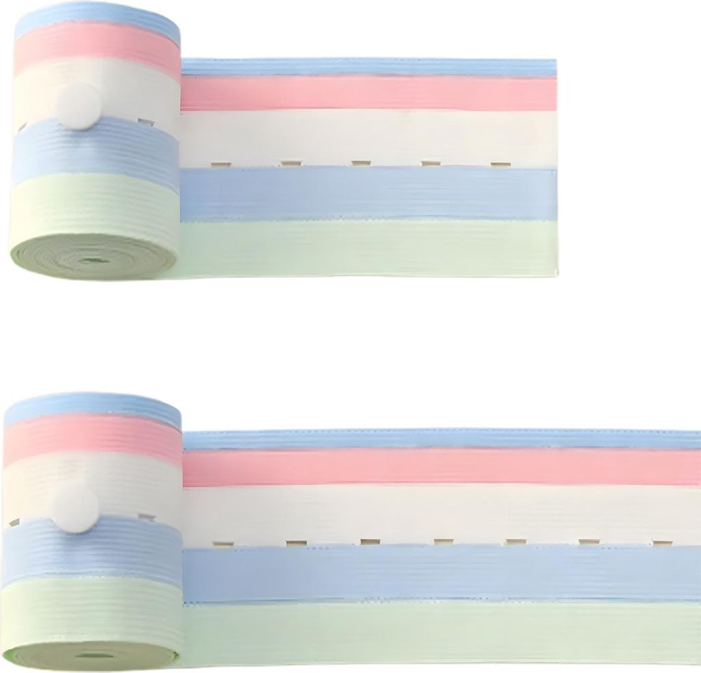1 Paar Fetalüberwachungsgürtel mit Knopfloch, Fetal Heart Monitor Bandage, verbreiterter elastischer Krankenhaus-Fetalmonitor-Bandgurt für schwa...