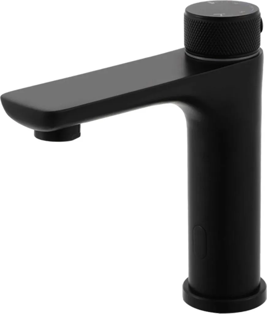 Rubinetto Automatico Bagno Professionale | Nero Touchless Infrarossi