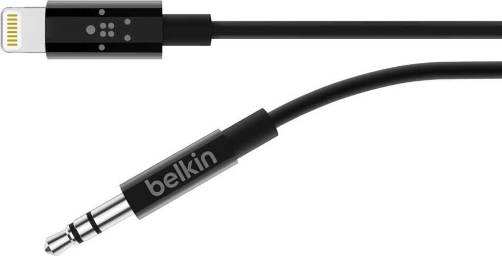 Belkin MixIT Lightning auf 3,5mm AUX Kabel, 0,9 m, černý Obrázek produktu 8