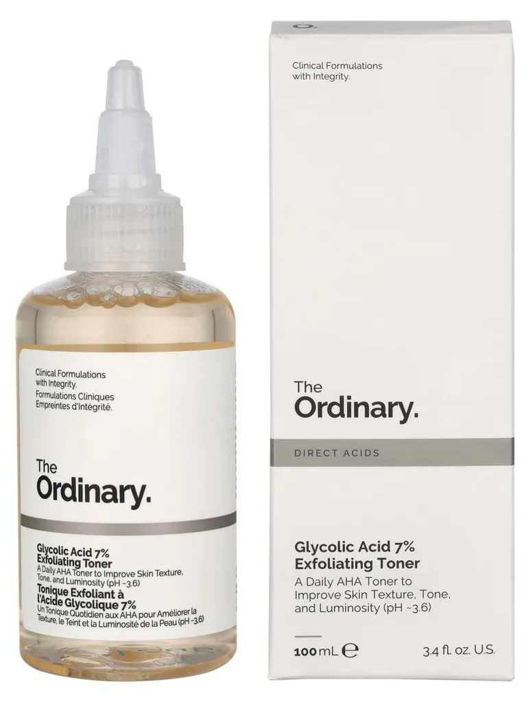 Soin Nettoyant L'ORDINAIRE Acide Glycolique Purifiant Effet Peau Neuve