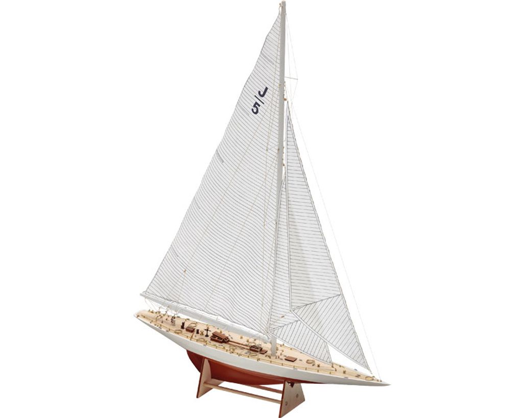 AMATI Rainbow Segelboot 1934 1:80 Bausatz mit fertigem Rumpf