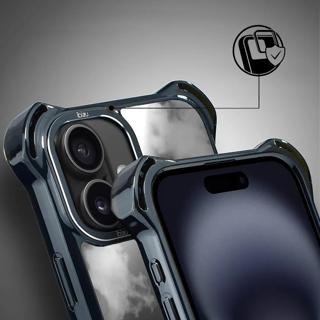 Protection iPhone 16 Plus MagSafe IBIZU DropGuard Ultra Noir Edition - 6