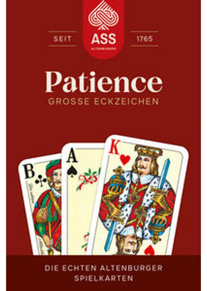 Patience, große Eckzeichen Produktbild 
