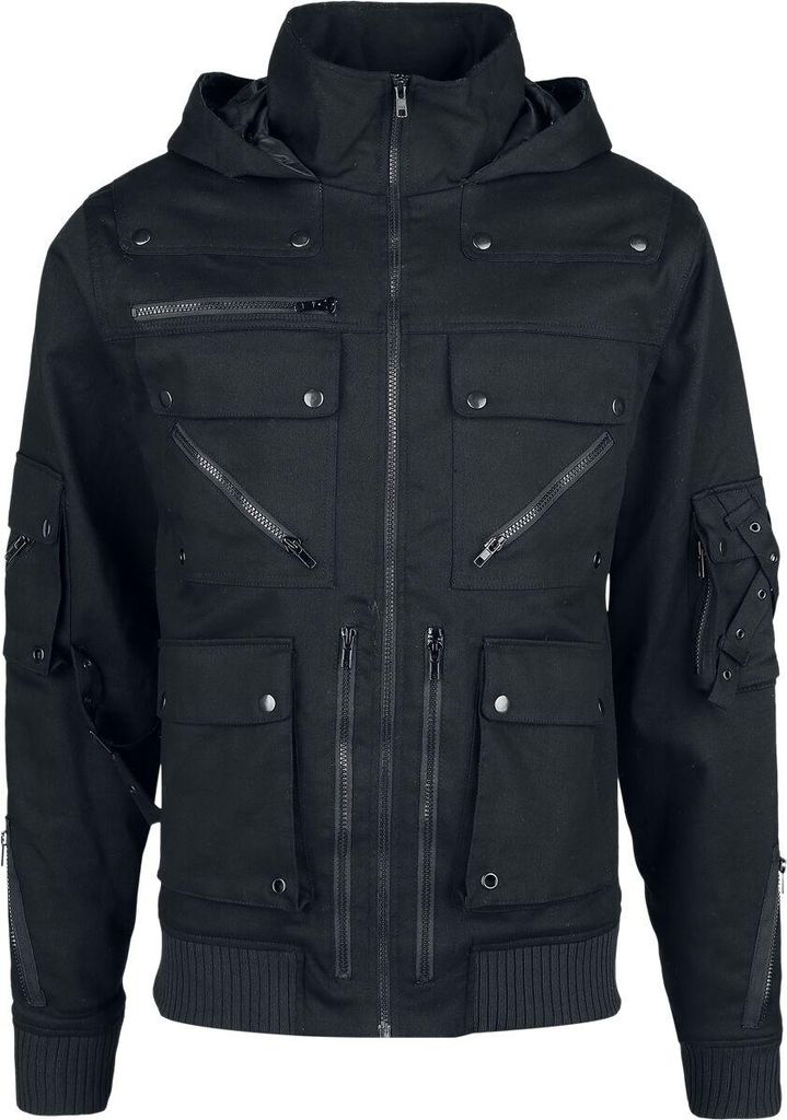 Chemical Black Übergangsjacke Herren Corbin Jacket Mens Black schwarz S