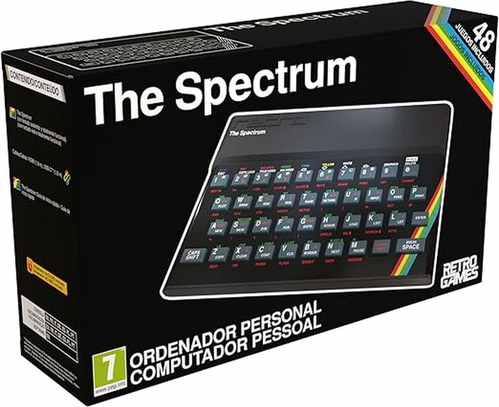 RetroGames Laptop Retro Games THE SPECTRUM