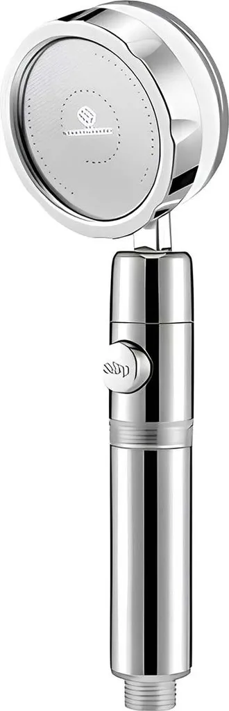 Soffione Doccia Avizar Silver: Design High-Tech e Getti Spa Massaggianti