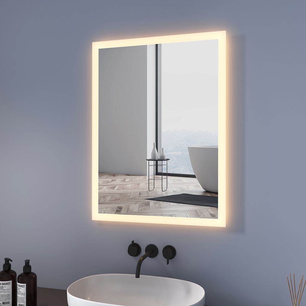 meykoers badspiegel led spiegel 60 x 80 cm | kaufland.de