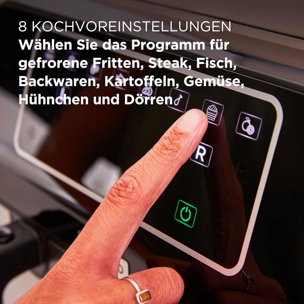 Doppel-Heissluftfritteuse HFM20 2x4L Produktbild 6